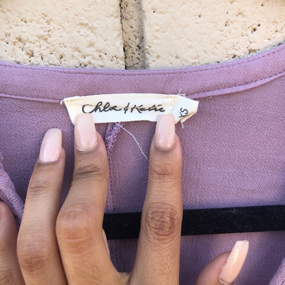 Chloe and Katie Purple long sleeve - Picture 3 of 3